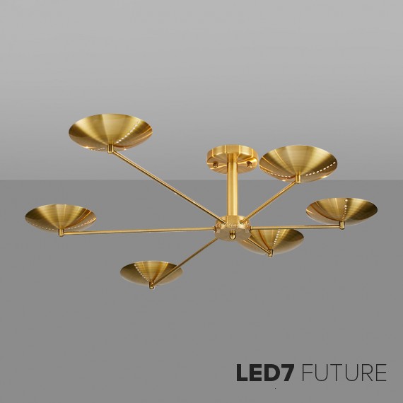 Loft Industry Modern - Ufo Chandelier